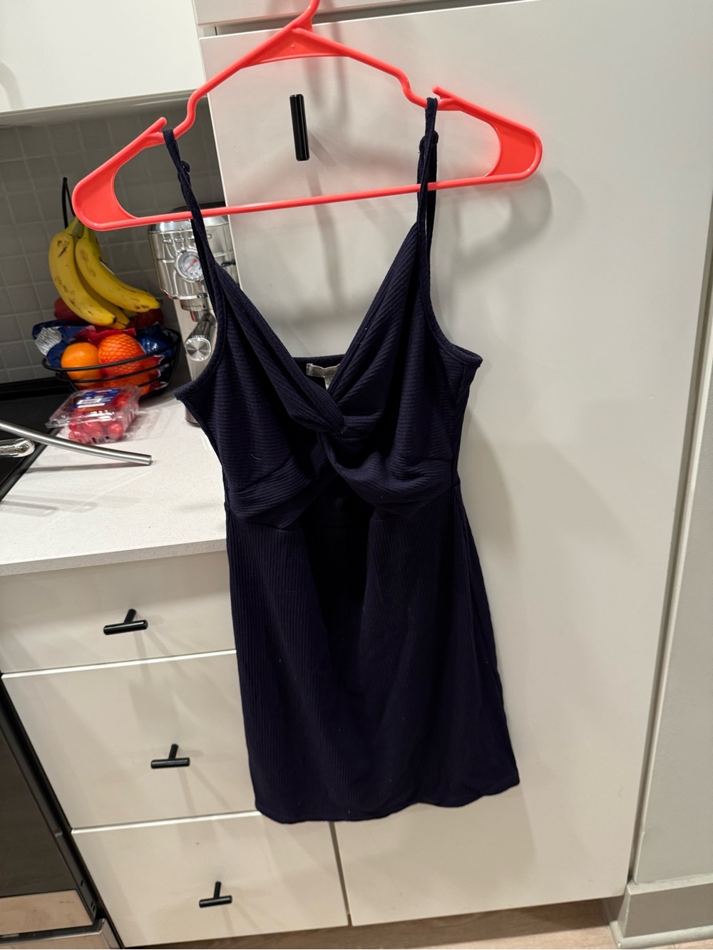 Gianni Bini Navy Blue Mini Dress